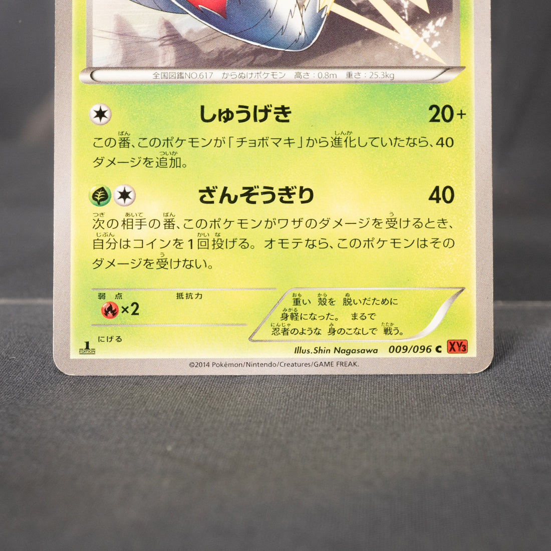 [MP] Accelgor 009/096  XY3   Pokemon Card TCG Japanese