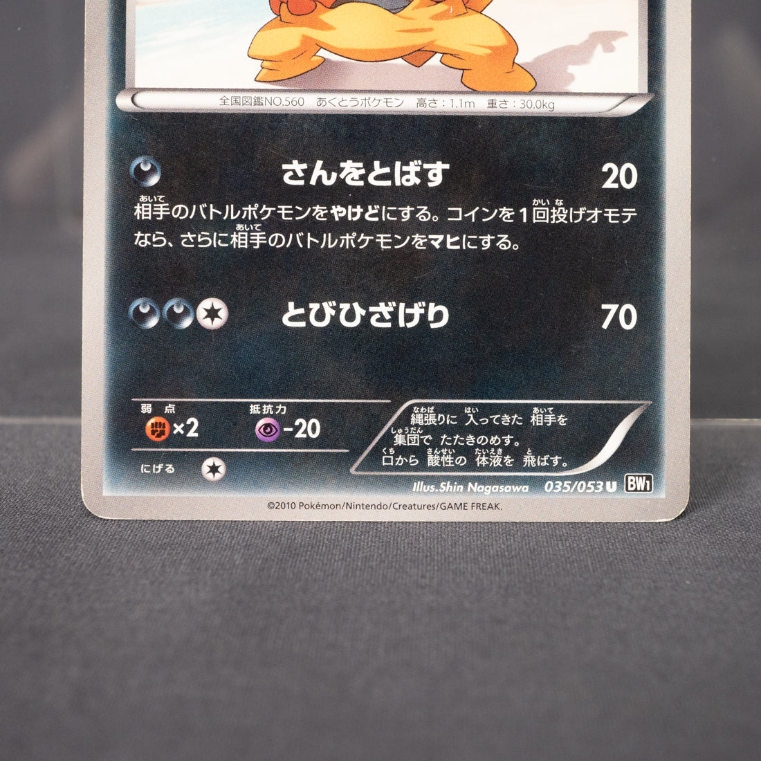 [MP] Scrafty BW1 035/053  Pokemon Card TCG Japanese