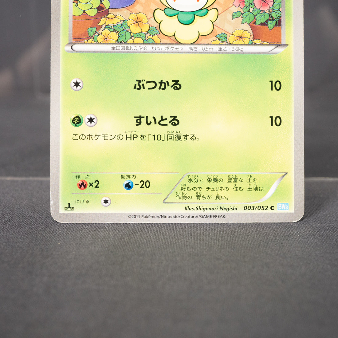 [MP] Petilil  BW3 003/052 1st Edition 2011  Pokemon Card TCG Japanese