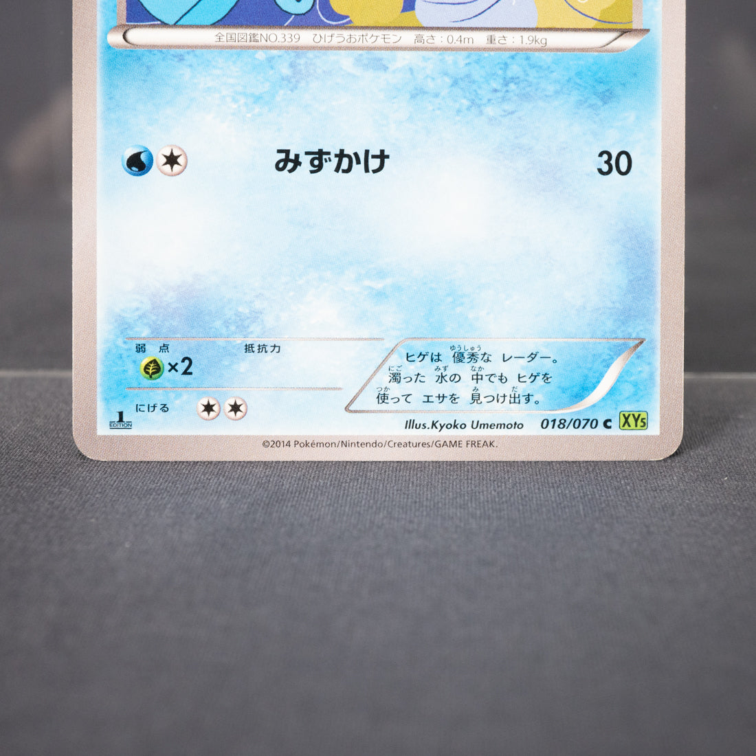 [LP] Barboach 018/070  XY5  Pokemon Card TCG Japanese
