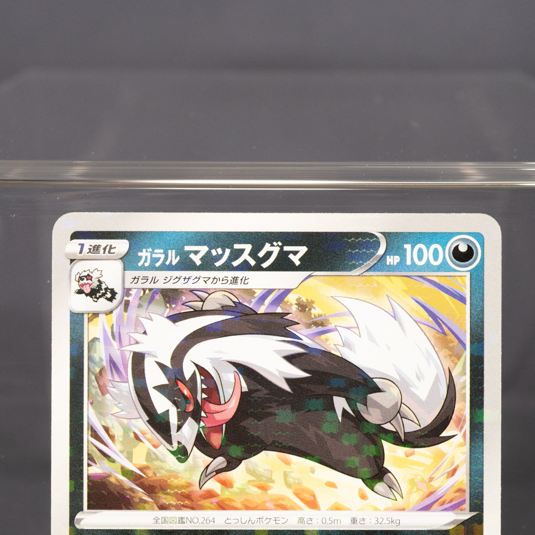 [LP] Galarian Linoone 105/184 S8b  Pokemon Card TCG Japanese