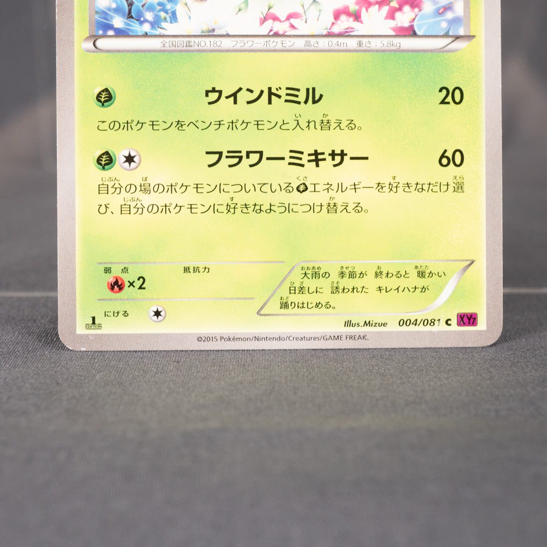 [LP] Bellossom 004/081 Xy7  Pokemon Card TCG Japanese