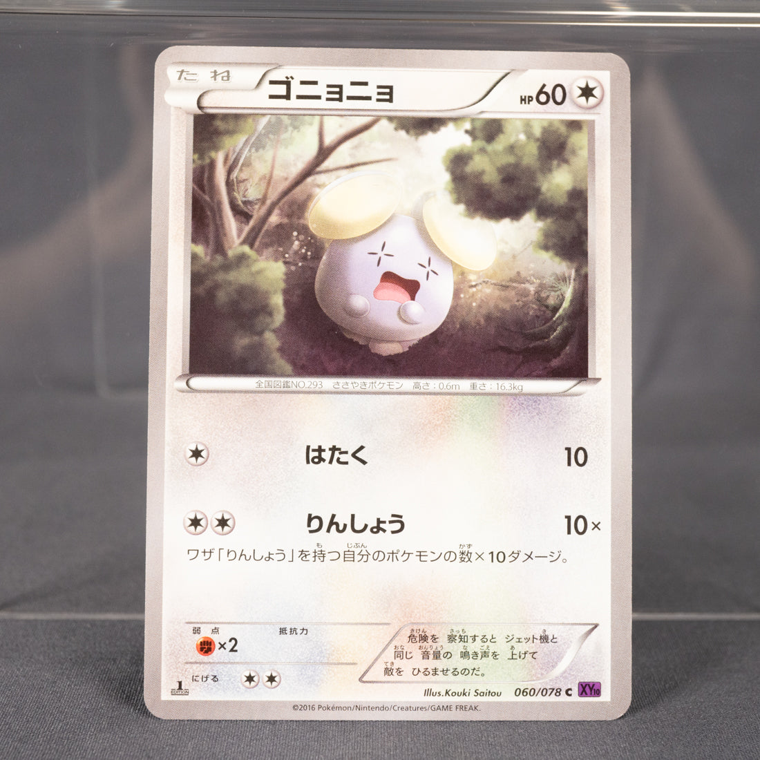 [LP]  Whismur 060/078 XY10  Pokemon Card TCG Japanese