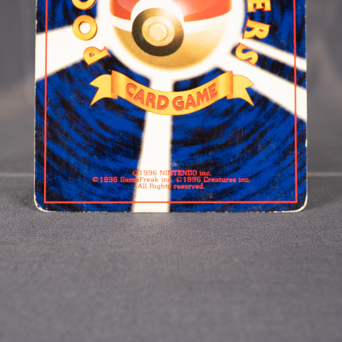 [MP] Drowzee No.096 Old Back  Pokemon Card TCG Japanese