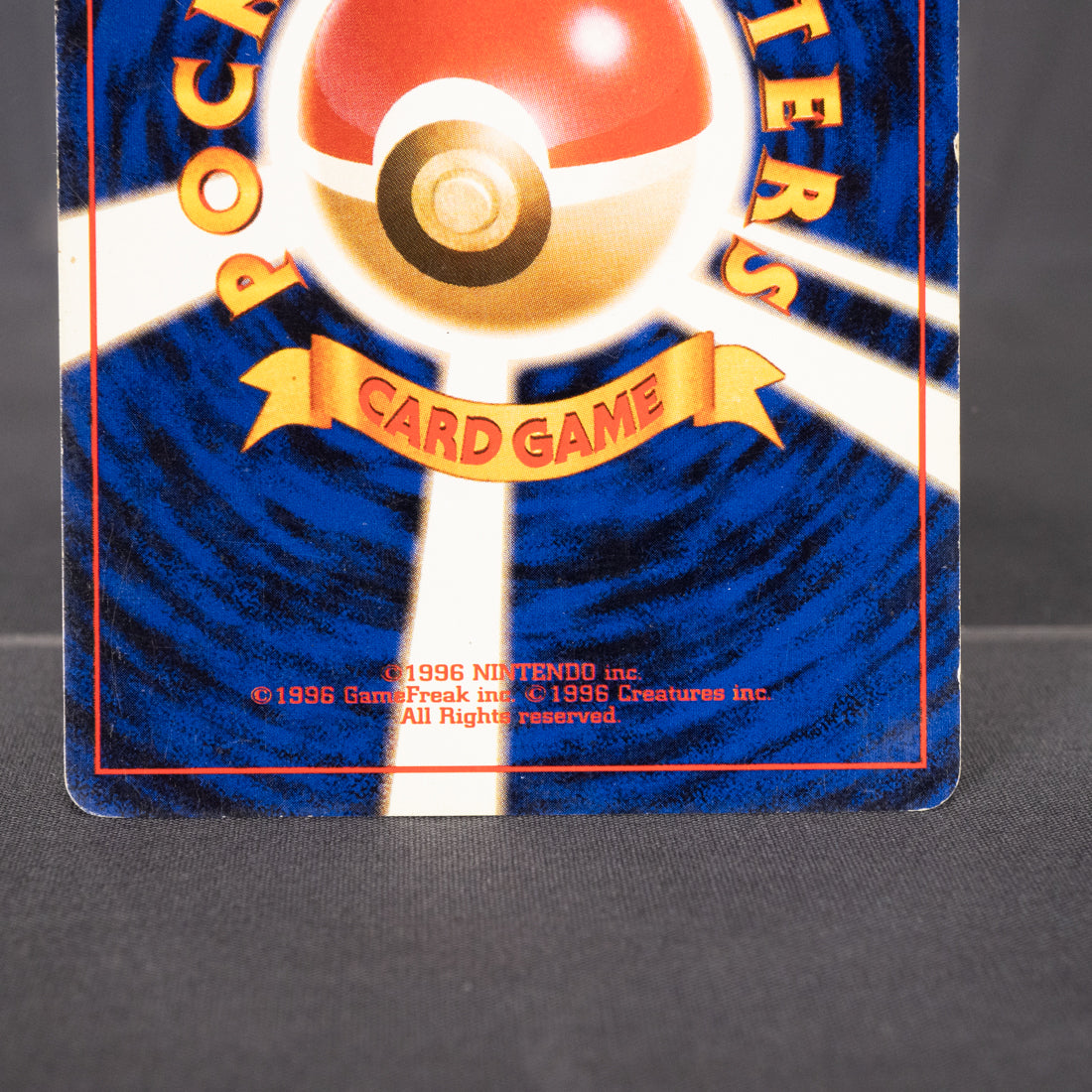 [MP] Ponyta No. 077  Old Back   Pokemon Card TCG Japanese