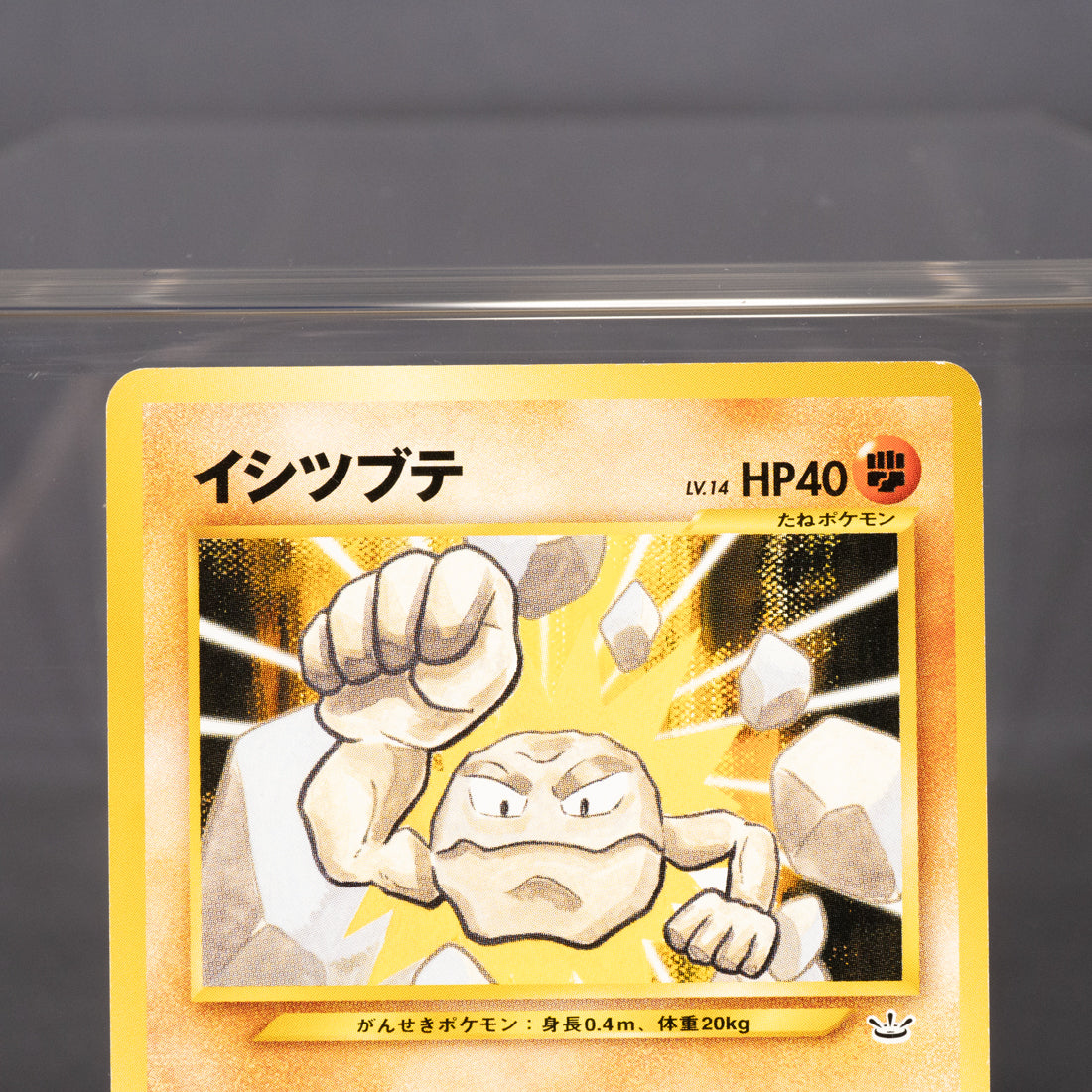 [LP] Geodude No. 074 Old Back   Pokemon Card TCG Japanese