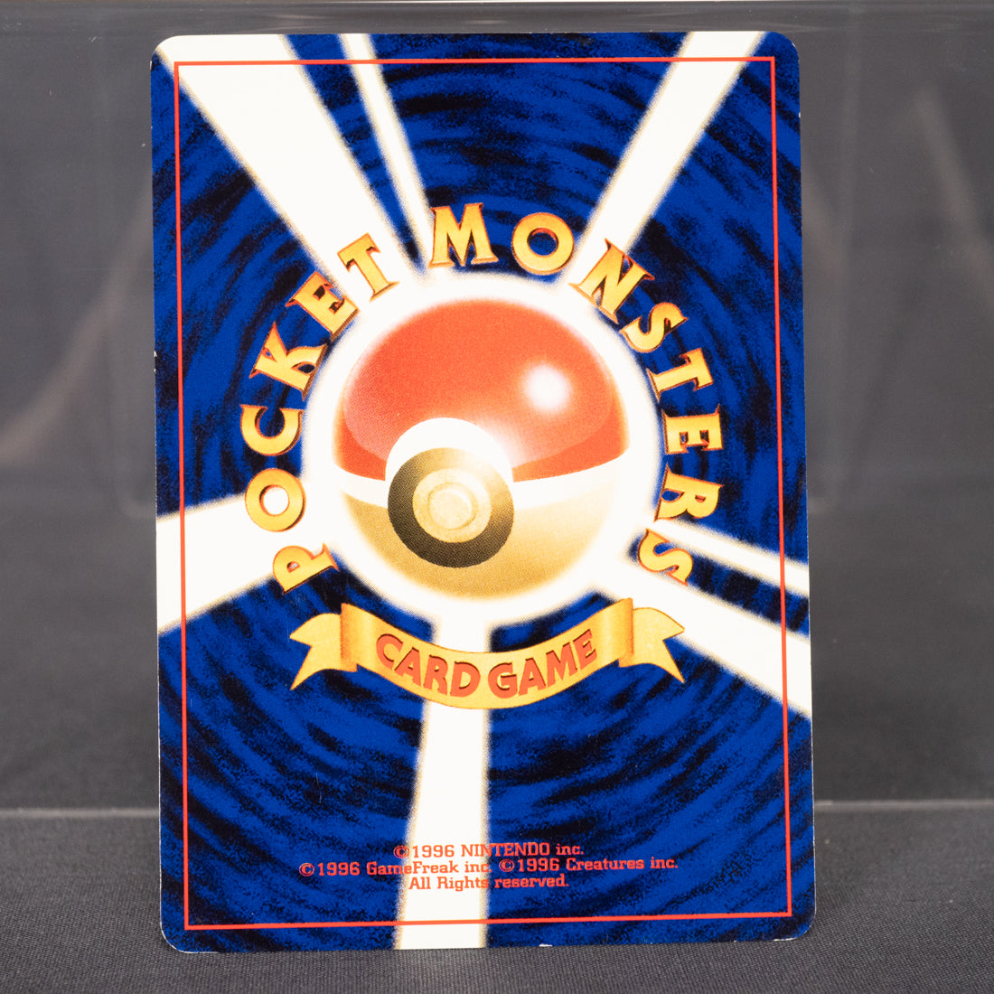 [LP] Geodude No. 074 Old Back   Pokemon Card TCG Japanese