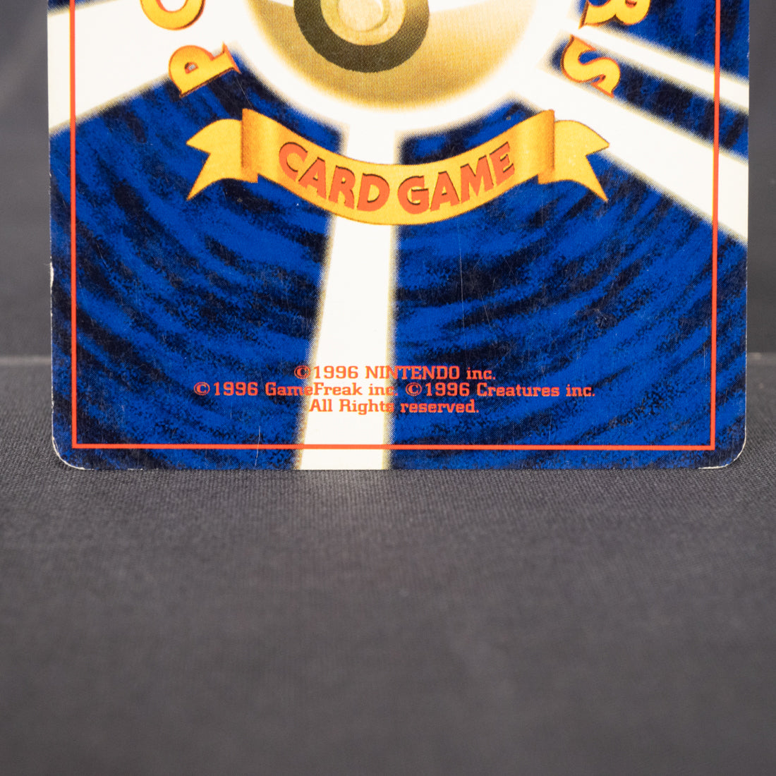 [LP] Gastly No.092  Old Back  Pokemon Card TCG Japanese