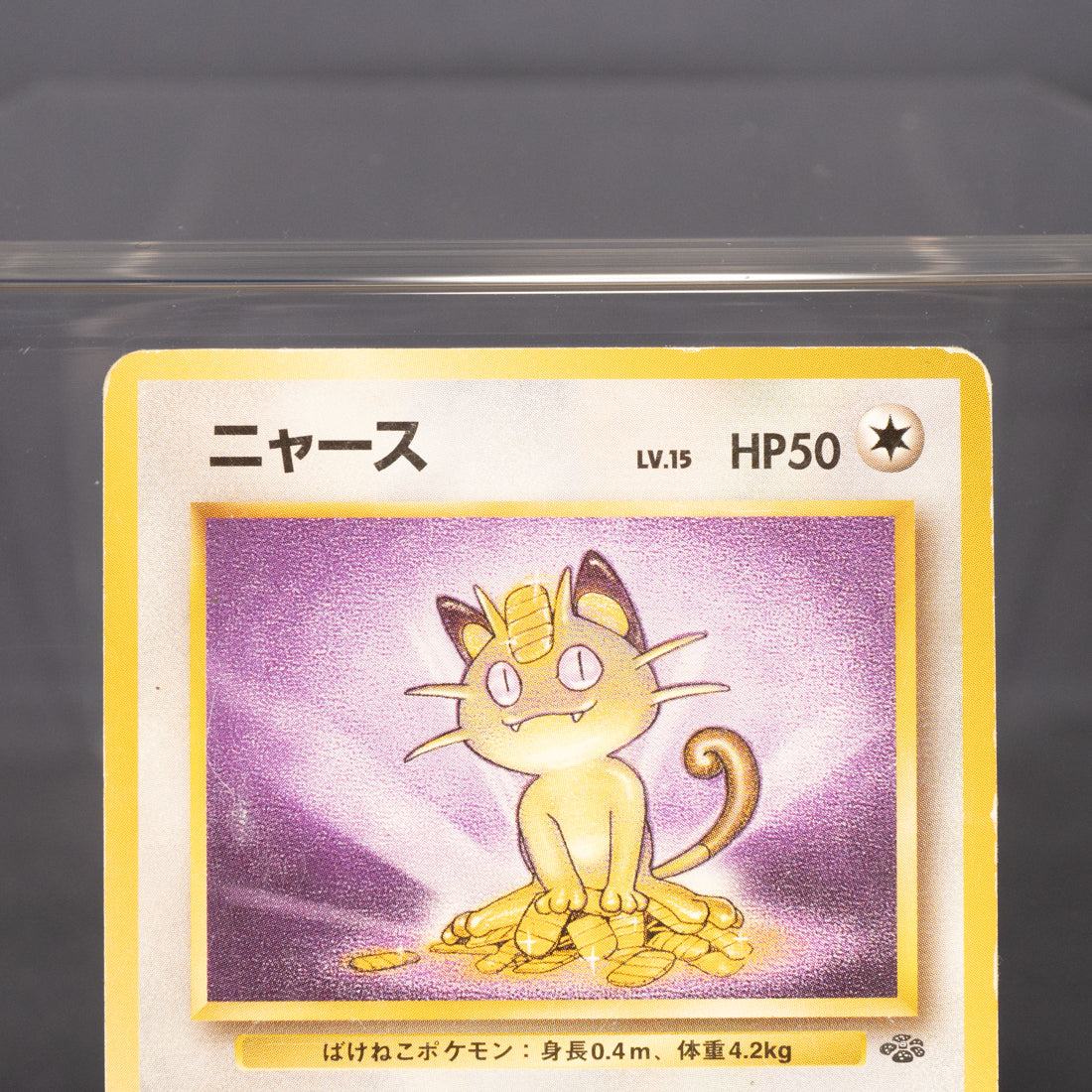 [MP] Meowth No.052 Old Back  Pokemon Card TCG Japanese
