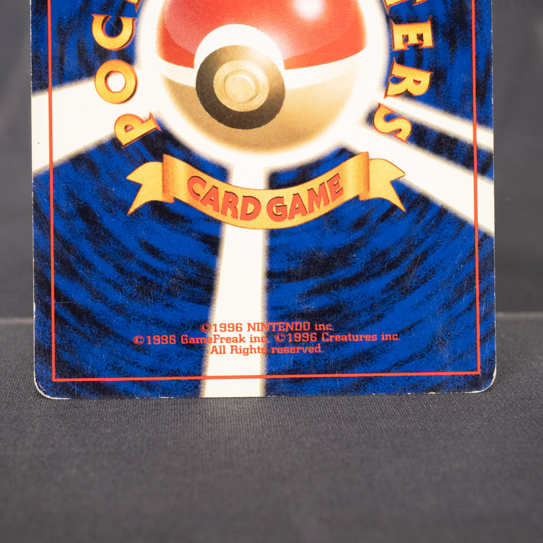 [MP] Meowth No.052 Old Back  Pokemon Card TCG Japanese